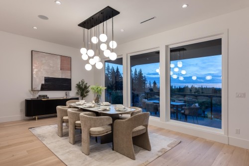 1484 Copper Beech Place, Coquitlam, BC - Indoor Photo Showing Dining Room