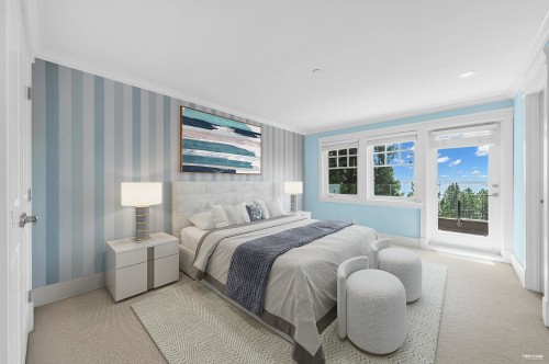 4668 Clovelly Walk, West Vancouver, BC - Indoor Photo Showing Bedroom
