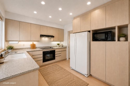 305 17Th Street E, North Vancouver, BC - Indoor Photo Showing Kitchen
