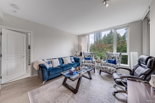 304-3100 Windsor Gate, Coquitlam, BC - Indoor Photo Showing Living Room