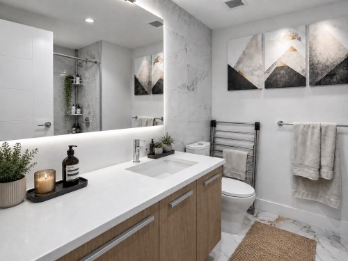 902-1210 27Th Street E, North Vancouver, BC - Indoor Photo Showing Bathroom