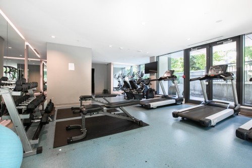 1908-3487 Binning Road, Vancouver, BC - Indoor Photo Showing Gym Room