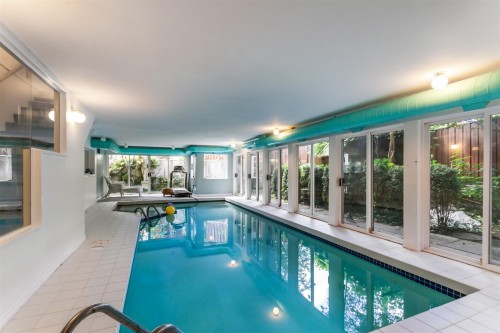 1650 Ioco Road, Port Moody, BC - Indoor Photo Showing Other Room With In Ground Pool