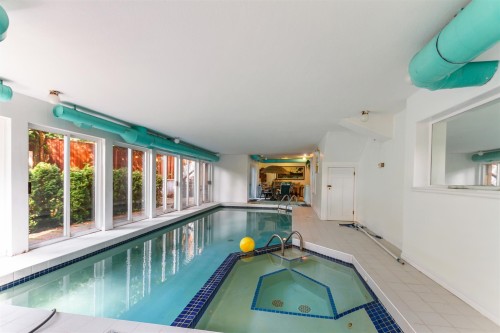1650 Ioco Road, Port Moody, BC - Indoor Photo Showing Other Room With In Ground Pool