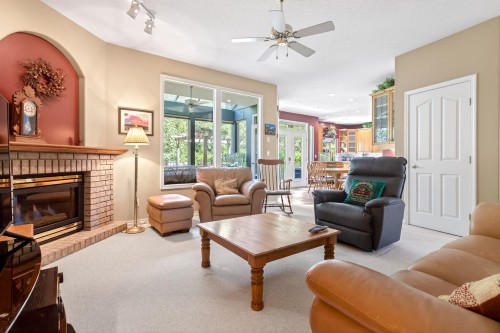 1437 Lambert Way, Coquitlam, BC - Indoor Photo Showing Living Room With Fireplace