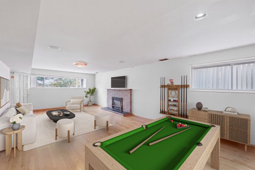 2727 36Th Avenue W, Vancouver, BC - Indoor With Fireplace