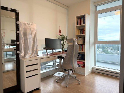 2802-657 Whiting Way, Coquitlam, BC - Indoor Photo Showing Office