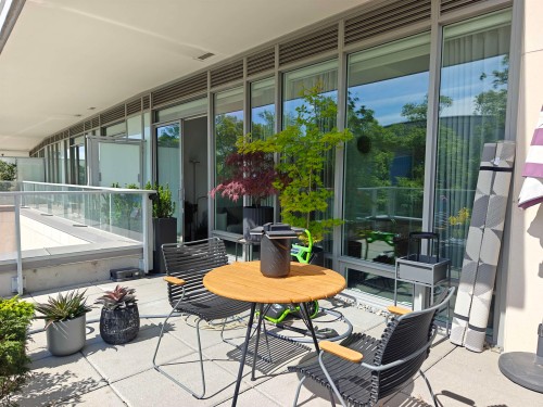 203-6622 Pearson Way, Richmond, BC - Outdoor With Deck Patio Veranda With Exterior