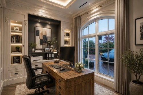 5711 Riverdale Drive, Richmond, BC - Indoor Photo Showing Office