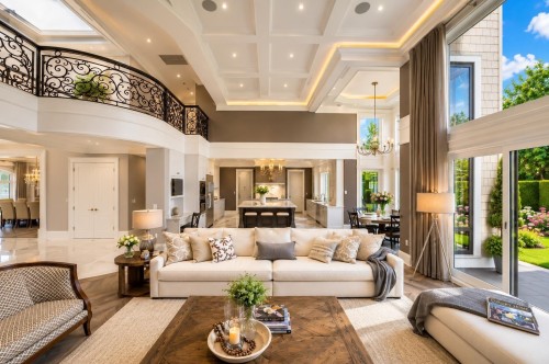 5711 Riverdale Drive, Richmond, BC - Indoor Photo Showing Living Room