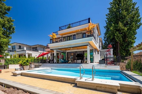 8483 Wiltshire Street, Vancouver, BC - Outdoor With In Ground Pool With Deck Patio Veranda