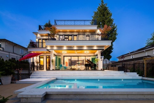 8483 Wiltshire Street, Vancouver, BC - Outdoor With In Ground Pool