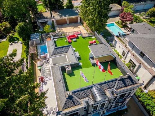 8483 Wiltshire Street, Vancouver, BC - Outdoor With In Ground Pool