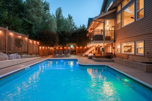 13478 229 Loop, Maple Ridge, BC - Outdoor With In Ground Pool