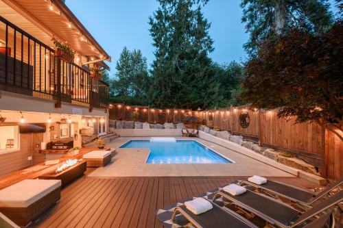 13478 229 Loop, Maple Ridge, BC - Outdoor With In Ground Pool With Deck Patio Veranda