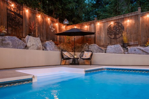 13478 229 Loop, Maple Ridge, BC -  Photo Showing Other Room With In Ground Pool