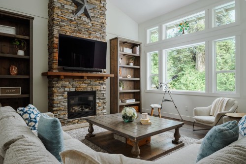 13478 229 Loop, Maple Ridge, BC - Indoor Photo Showing Living Room With Fireplace