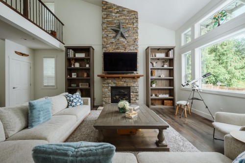 13478 229 Loop, Maple Ridge, BC - Indoor Photo Showing Living Room With Fireplace