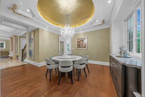 6011 Adera Street, Vancouver, BC - Indoor Photo Showing Dining Room