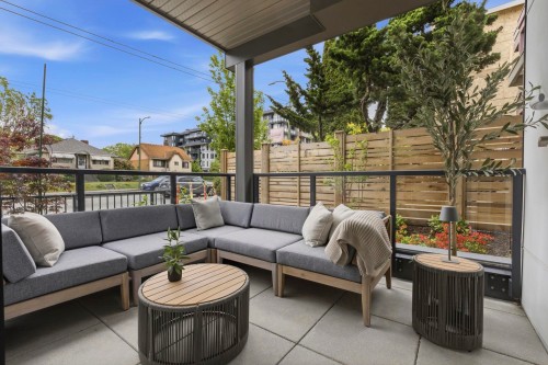 107-2268 Broadway E, Vancouver, BC - Outdoor With Deck Patio Veranda With Exterior