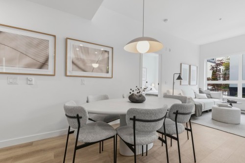 107-2268 Broadway E, Vancouver, BC - Indoor Photo Showing Dining Room