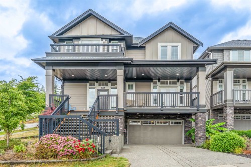 3501 Bishop Place, Coquitlam, BC - Outdoor With Balcony With Facade