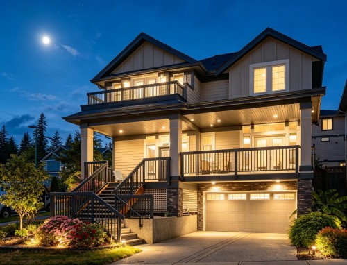 3501 Bishop Place, Coquitlam, BC - Outdoor With Balcony