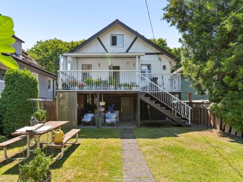 461 18Th Avenue W, Vancouver, BC - Outdoor With Deck Patio Veranda With Exterior