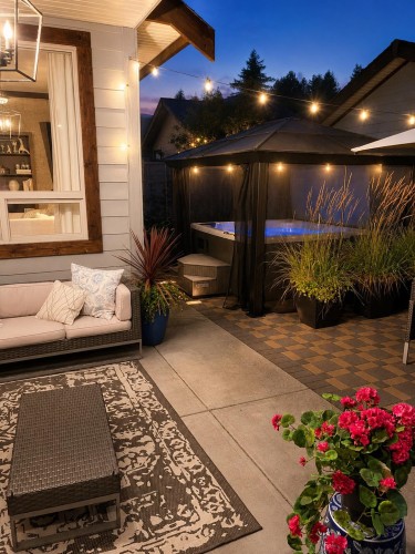 1225 Burkemont Place, Coquitlam, BC - Outdoor With Deck Patio Veranda