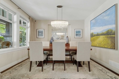 1225 Burkemont Place, Coquitlam, BC - Indoor Photo Showing Dining Room