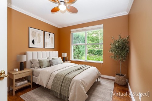 103-3625 Windcrest Drive, North Vancouver, BC - Indoor Photo Showing Bedroom