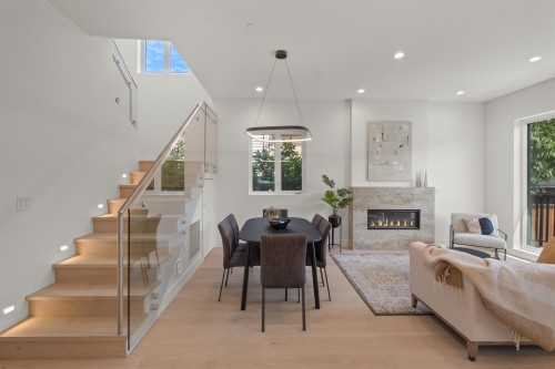 2236 5Th Avenue E, Vancouver, BC - Indoor With Fireplace