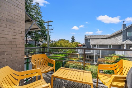 202-1591 Bowser Avenue, North Vancouver, BC - Outdoor With Deck Patio Veranda With Exterior