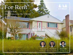 Upper Level-234 23rd Street WNorth Vancouver, BC V7M 2B3