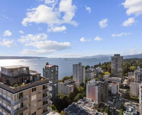 1850 Comox St, Vancouver, BC - Outdoor With Body Of Water With View
