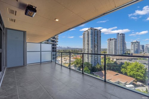 501-4880 Lougheed Highway, Burnaby, BC - Outdoor With Balcony With View With Exterior