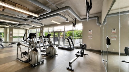 1908-2955 Atlantic Avenue, Coquitlam, BC - Indoor Photo Showing Gym Room