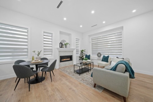 2995 17Th Avenue E, Vancouver, BC - Indoor With Fireplace