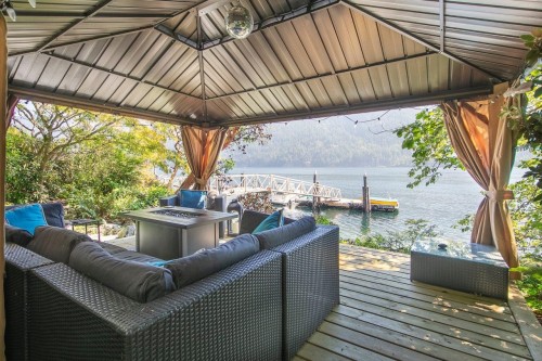 330 Sasamat Lane, North Vancouver, BC - Outdoor With Body Of Water With Deck Patio Veranda With Exterior