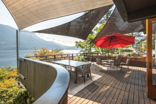 330 Sasamat Lane, North Vancouver, BC - Outdoor With Body Of Water With Deck Patio Veranda With Exterior