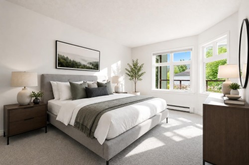 307-2800 Chesterfield Avenue, North Vancouver, BC - Indoor Photo Showing Bedroom