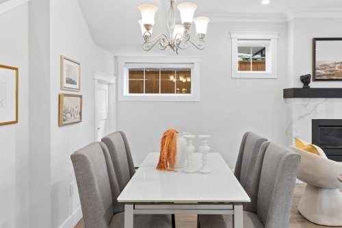 2753 Alma Street, Vancouver, BC - Indoor Photo Showing Dining Room
