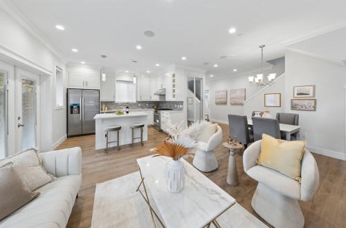 2753 Alma Street, Vancouver, BC - Indoor Photo Showing Living Room