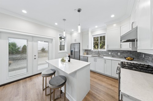 2753 Alma Street, Vancouver, BC - Indoor Photo Showing Kitchen With Upgraded Kitchen