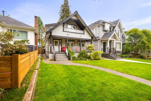 4337 15Th Avenue W, Vancouver, BC - Outdoor With Deck Patio Veranda With Facade