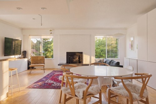 2554 7Th Avenue E, Vancouver, BC - Indoor With Fireplace