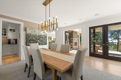 6180 Candia Place, West Vancouver, BC - Indoor Photo Showing Dining Room