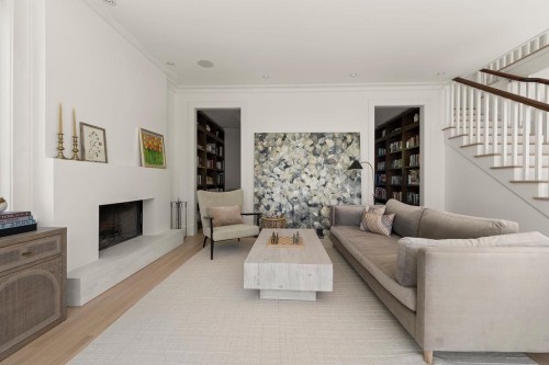 6180 Candia Place, West Vancouver, BC - Indoor Photo Showing Living Room With Fireplace