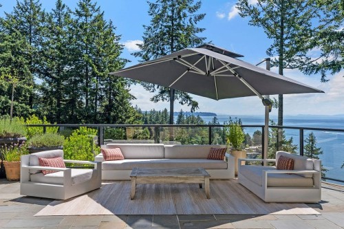 6180 Candia Place, West Vancouver, BC - Outdoor With Body Of Water With Deck Patio Veranda With Exterior
