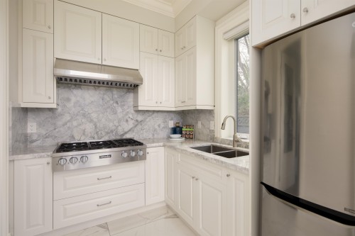 3955 Broadway W, Vancouver, BC - Indoor Photo Showing Kitchen With Double Sink With Upgraded Kitchen